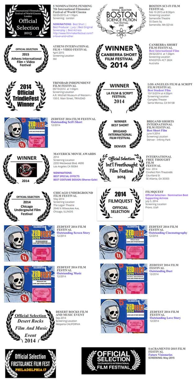 love and other devices awards
